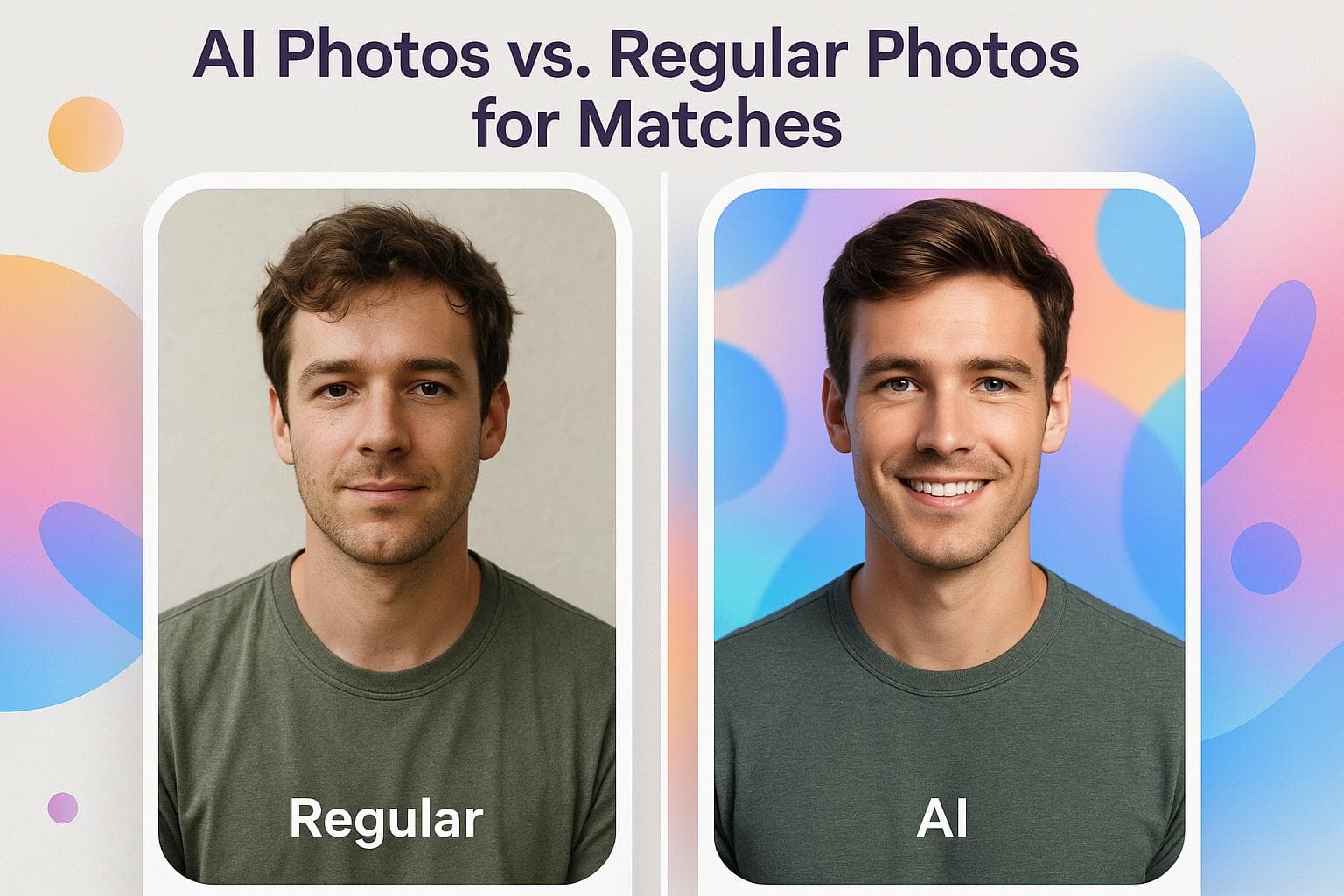 AI Photos vs. Regular Photos for Matches